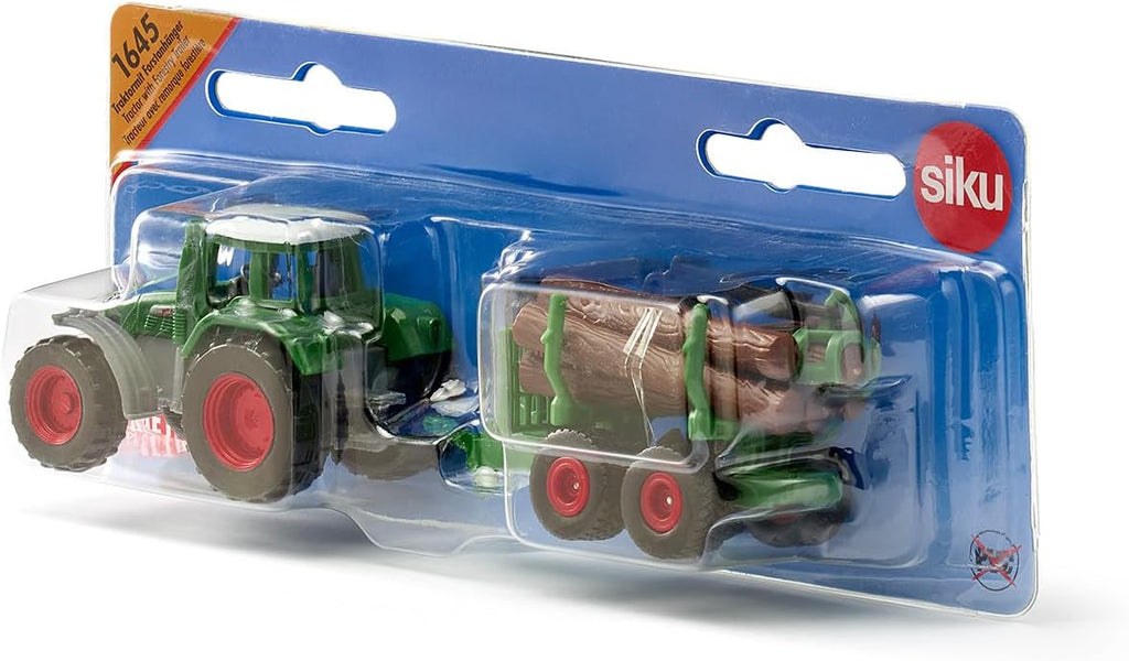Modellino Trattore con Rimorchio Forestale Siku 1645
