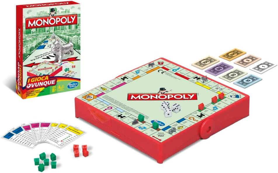 Monopoly Travel Gioco in Scatola mini Hasbro