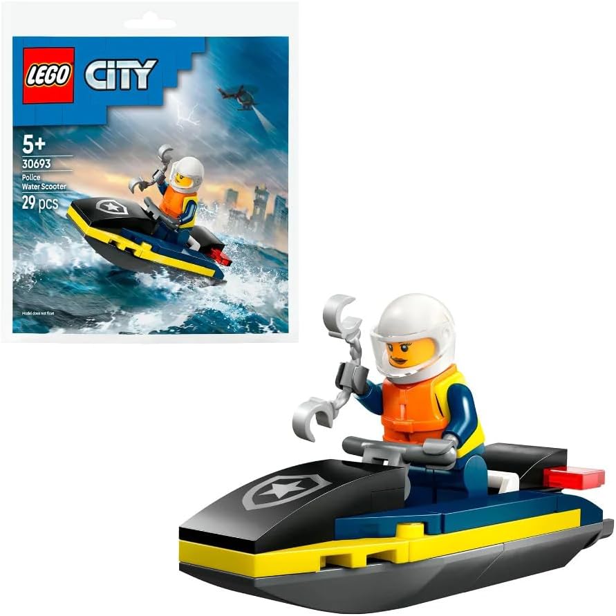 Lego City 30693 Water Scooter della polizia