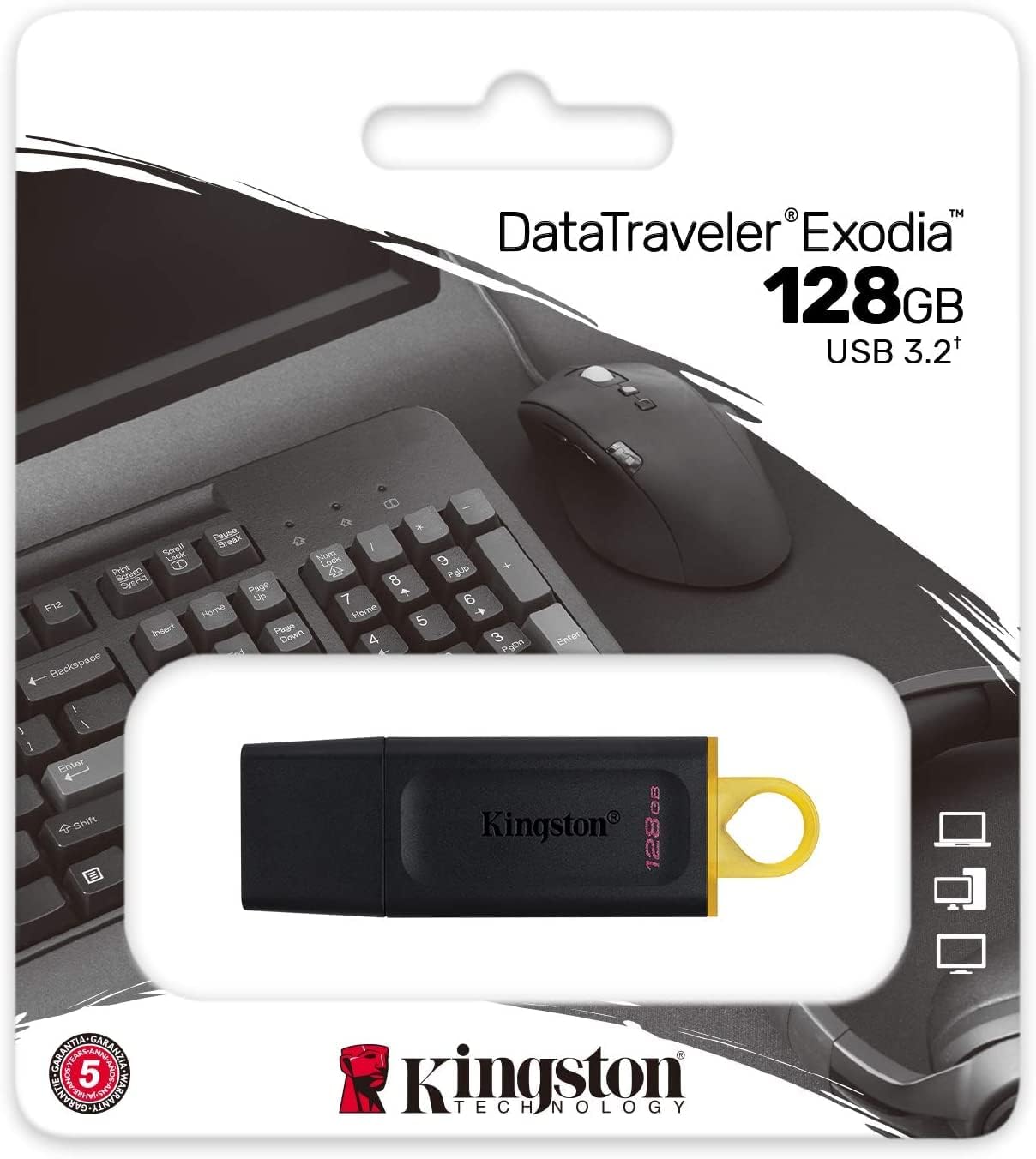 Chiavetta USB DataTraveler Exodia 128GB Kingston