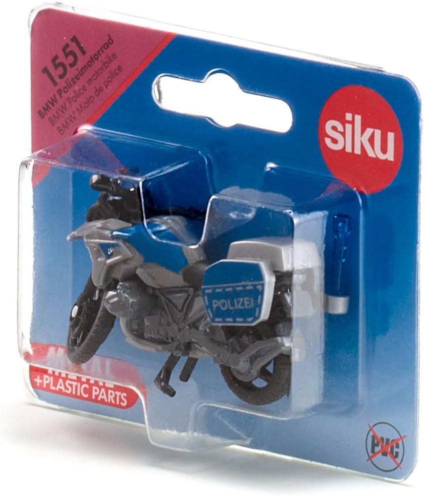 Modellino Moto BMW della Polizia Siku 1551