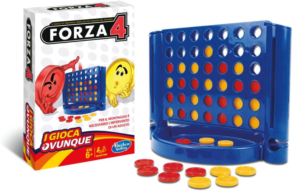 Forza 4 Travel Gioco in Scatola mini Hasbro