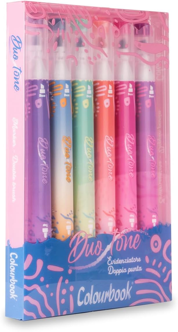 Duotone Evidenziatori Doppia Punta Colourbook