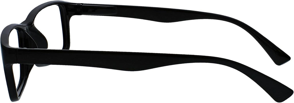 Occhiali nero per Lettura +3.0 Opulize