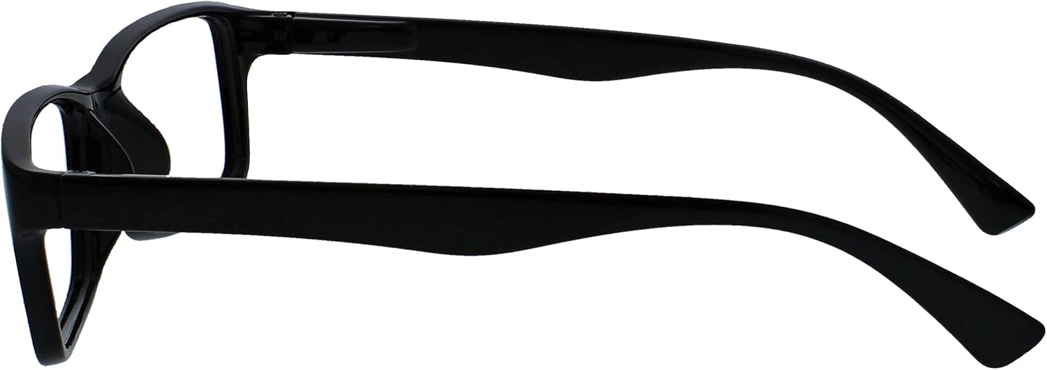 Occhiali nero per Lettura +3.0 Opulize