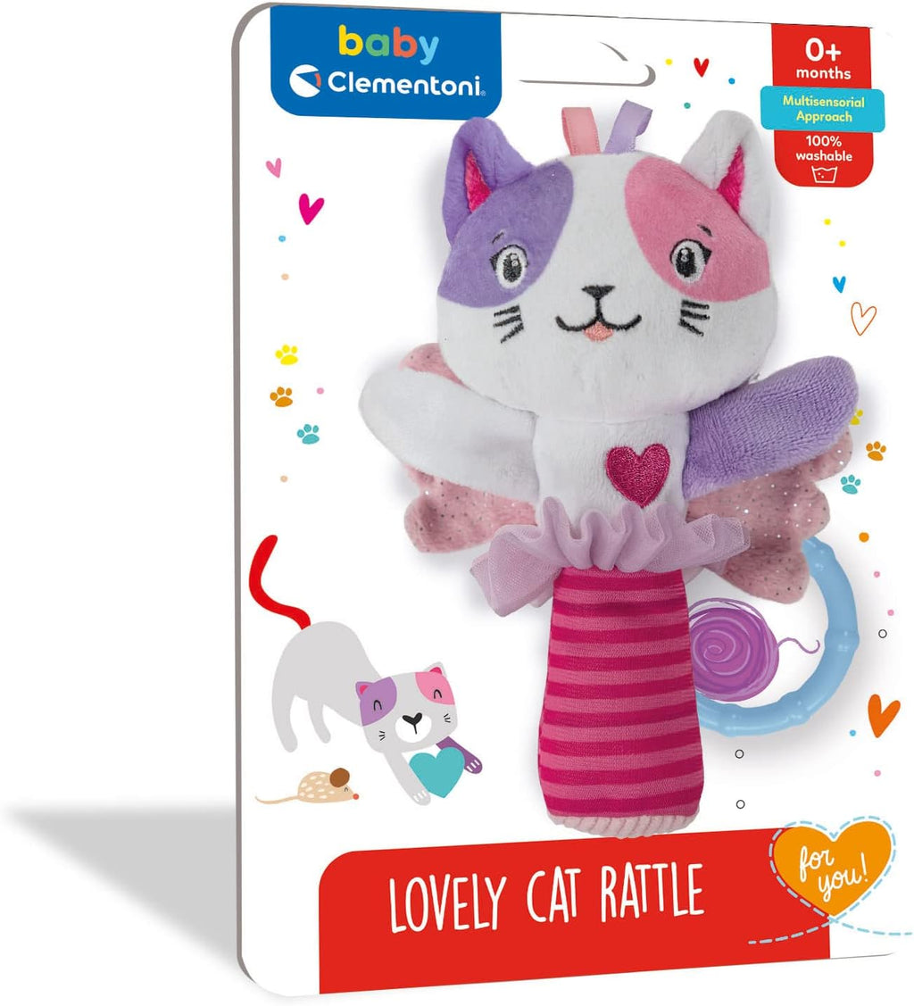 Sonaglio Bastoncino Gattina Baby Clementoni