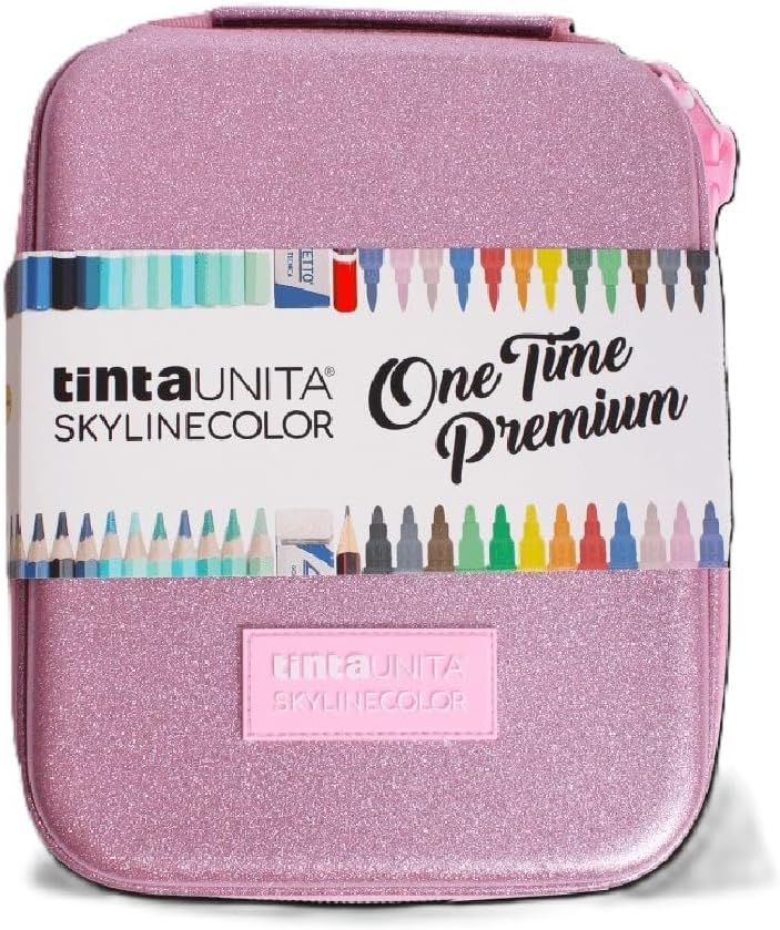 One Time Premium rosa glitter Skylinecolor Tinta Unita