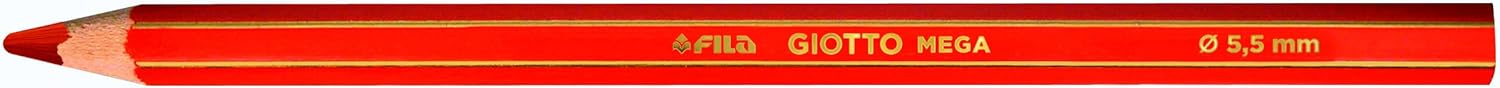 Matite A Pastello Colorate Mega 12pz Giotto