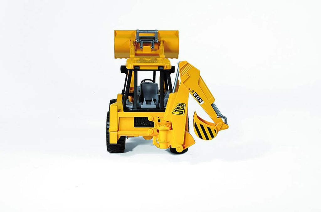 Terna JCB 4CX con benna frontale 02428 Bruder