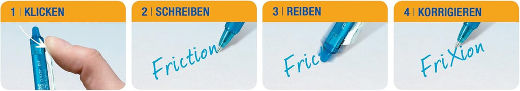 Sfera Frixion Clicker Rosso cancellabile Pilot 0.7mm