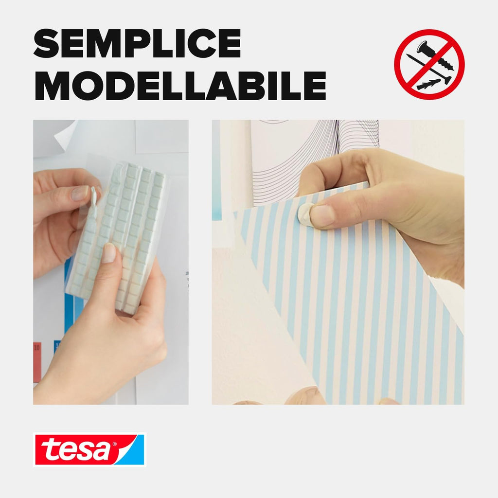 Gomma Pastiglie Adesive Putty Tesa