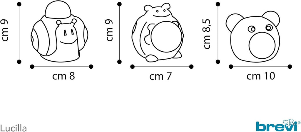 Luce a LED crepuscolare Coccinella Lucilla Brevi