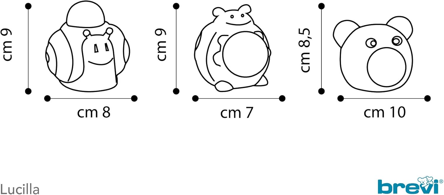 Luce a LED crepuscolare Coccinella Lucilla Brevi