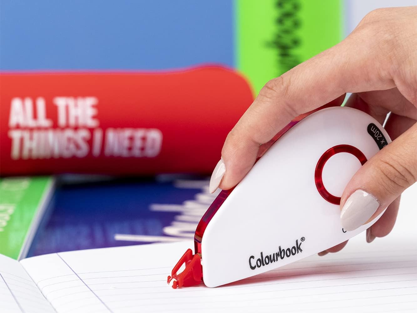 Correttore Nastro 20mt bianchetto Colourbook