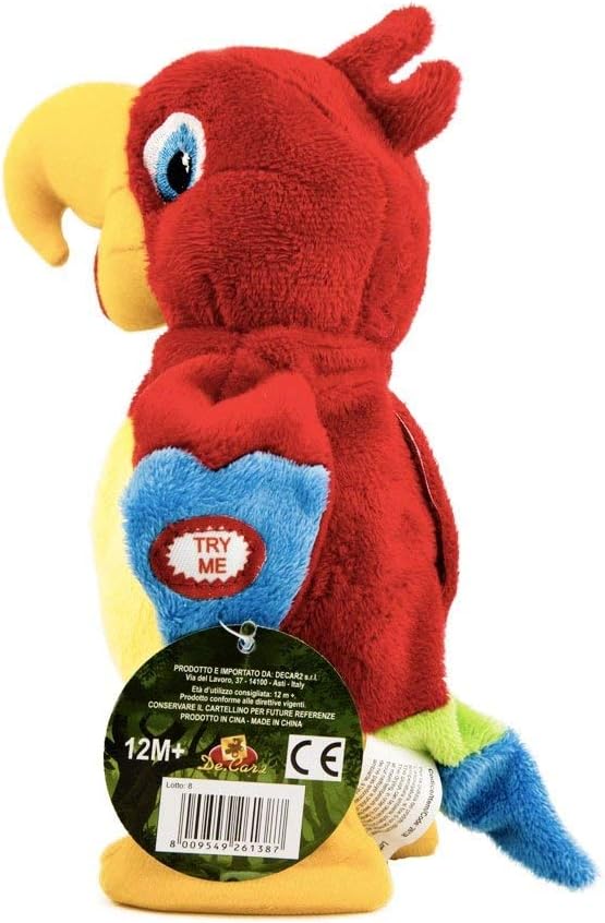 Pappagallo Ripete e Cammina 20cm Ripetix