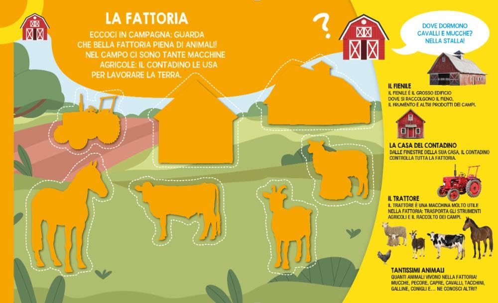 La fattoria. Super stickers. Ediz. a colori