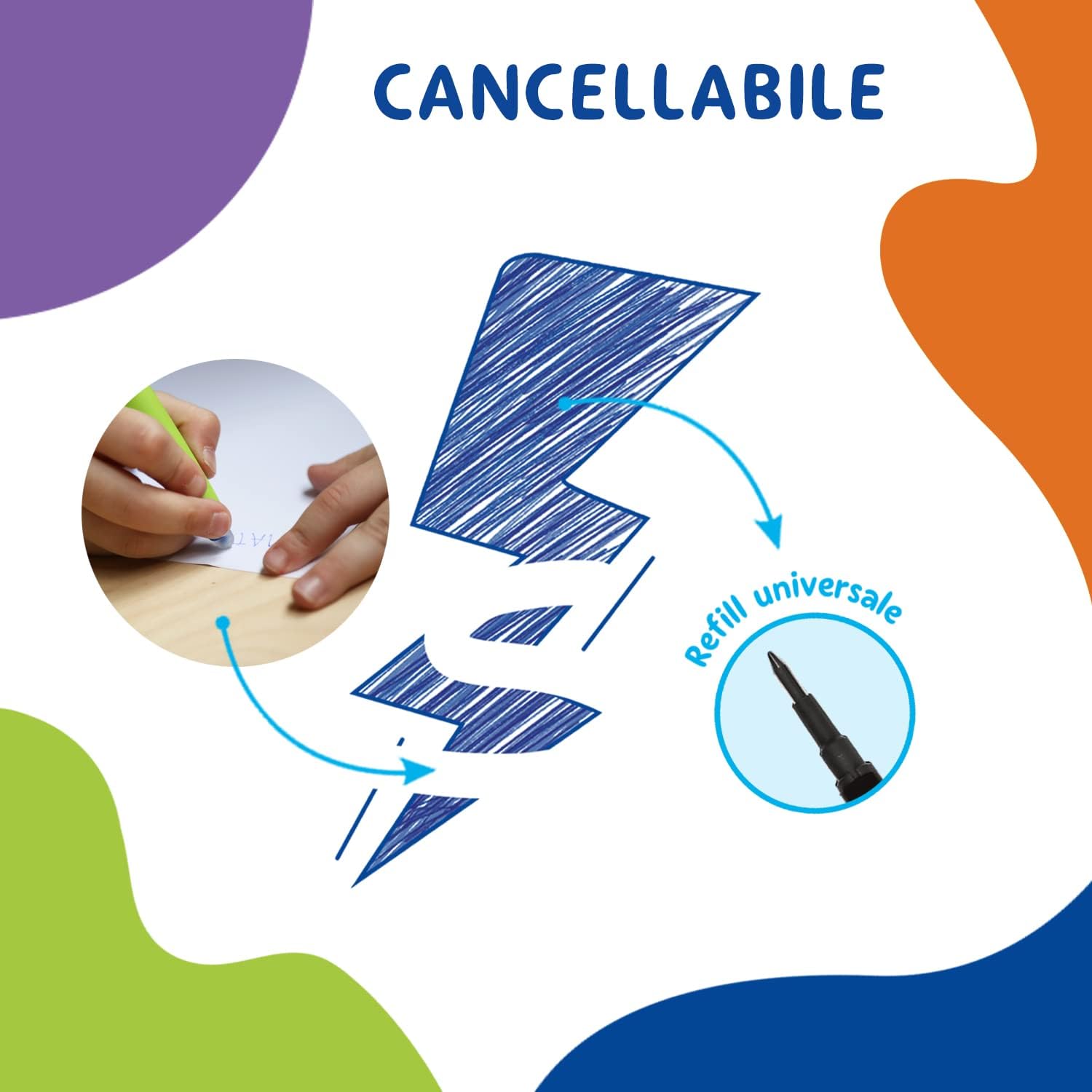 Refill Cancellabile Rosso Erase Pelikan