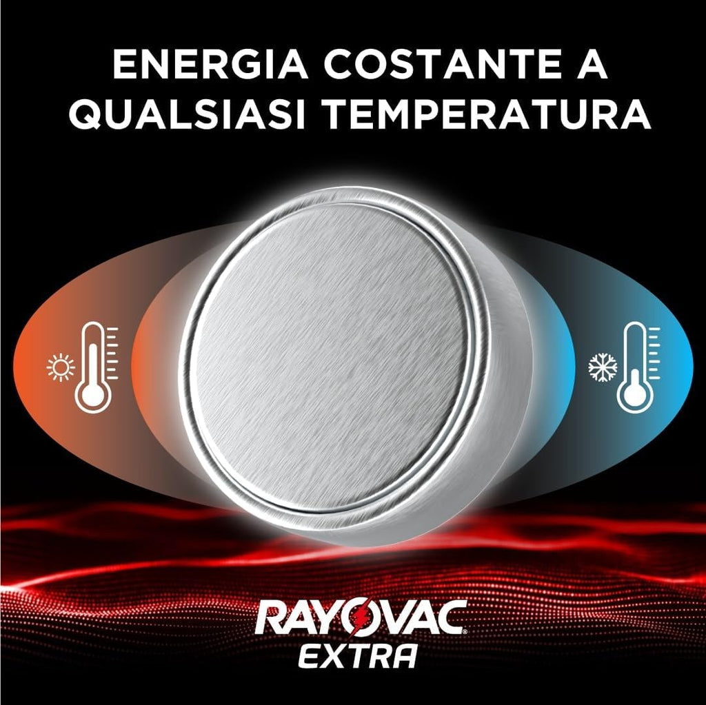 Batterie Acustiche 10 6pz Rayovac Extra