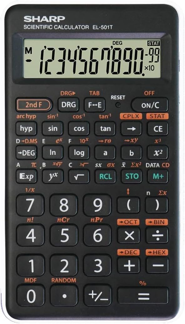 Calcolatrice scientifica EL501TB-WH Sharp