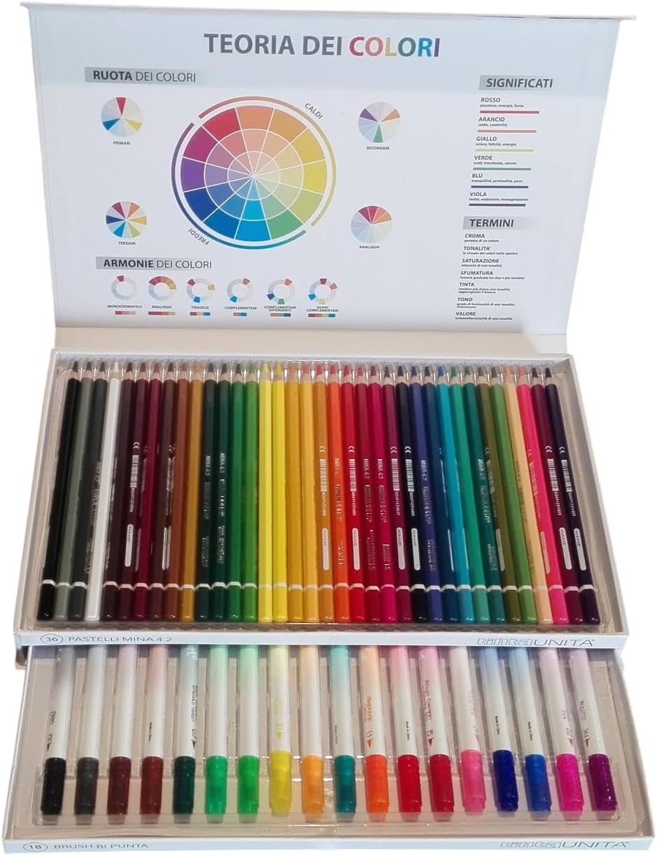 Cassettiera Magnetic Box a tre piani 54pz Tinta Unita