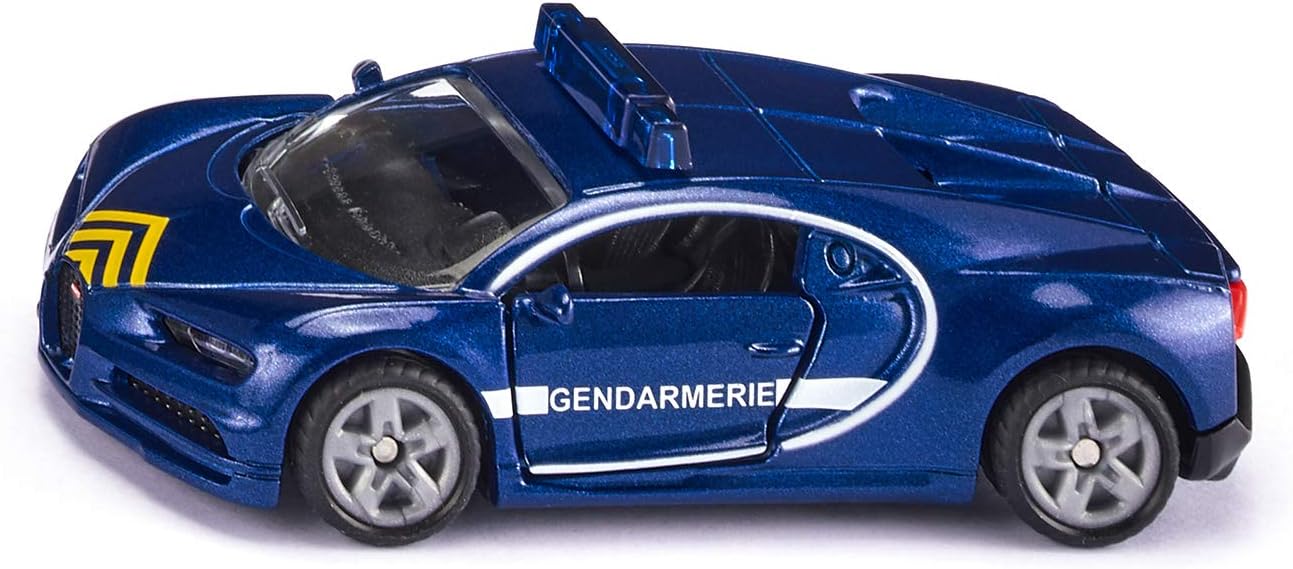 Auto della polizia Bugatti Chiron Siku 1541