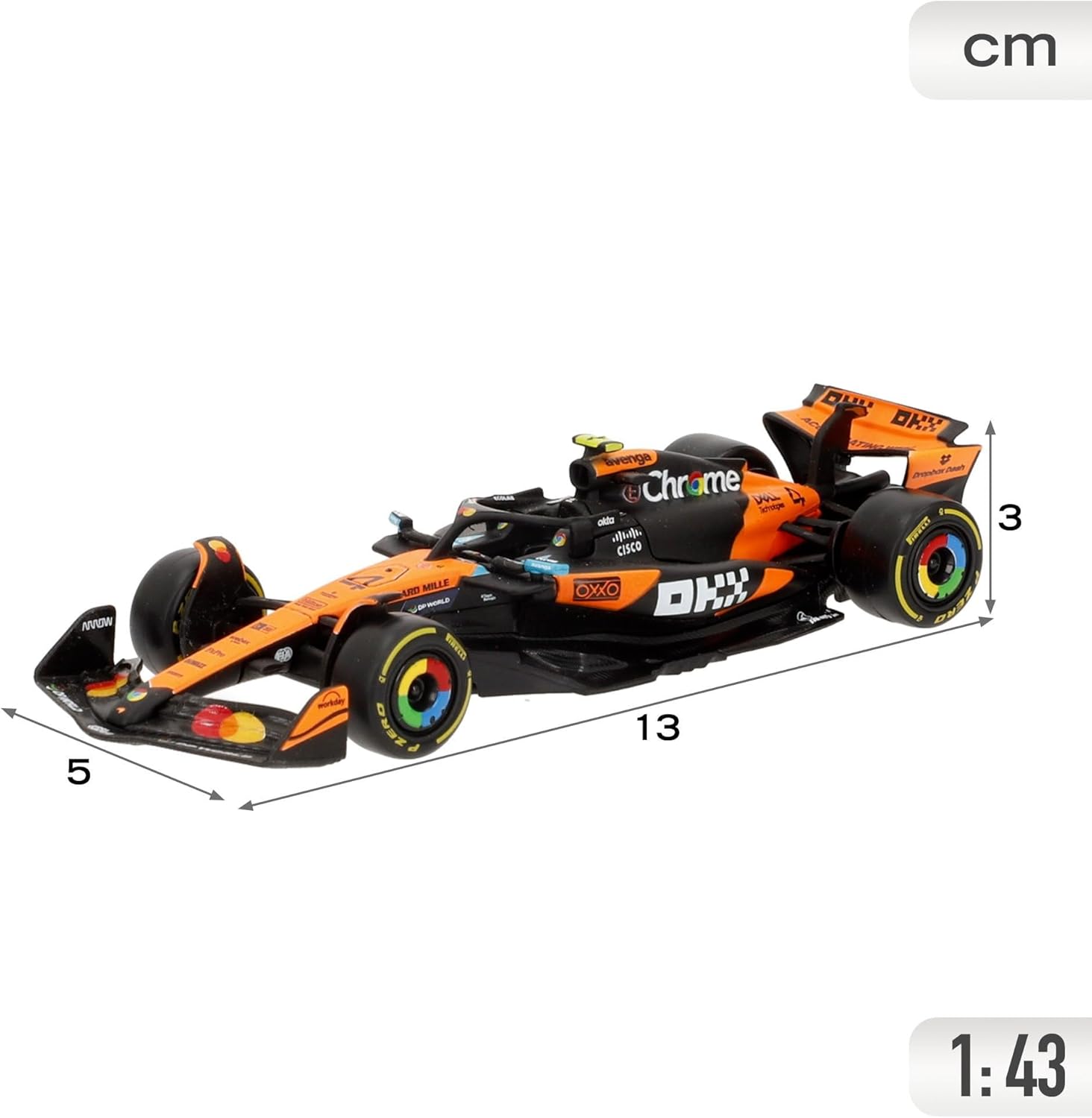 McLaren F1 MCL39 2025#4 Norris Burago