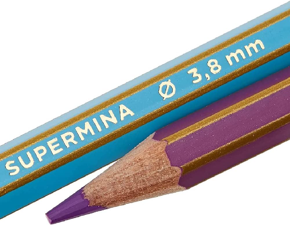 Supermina 12pz matite Pastelli Giotto