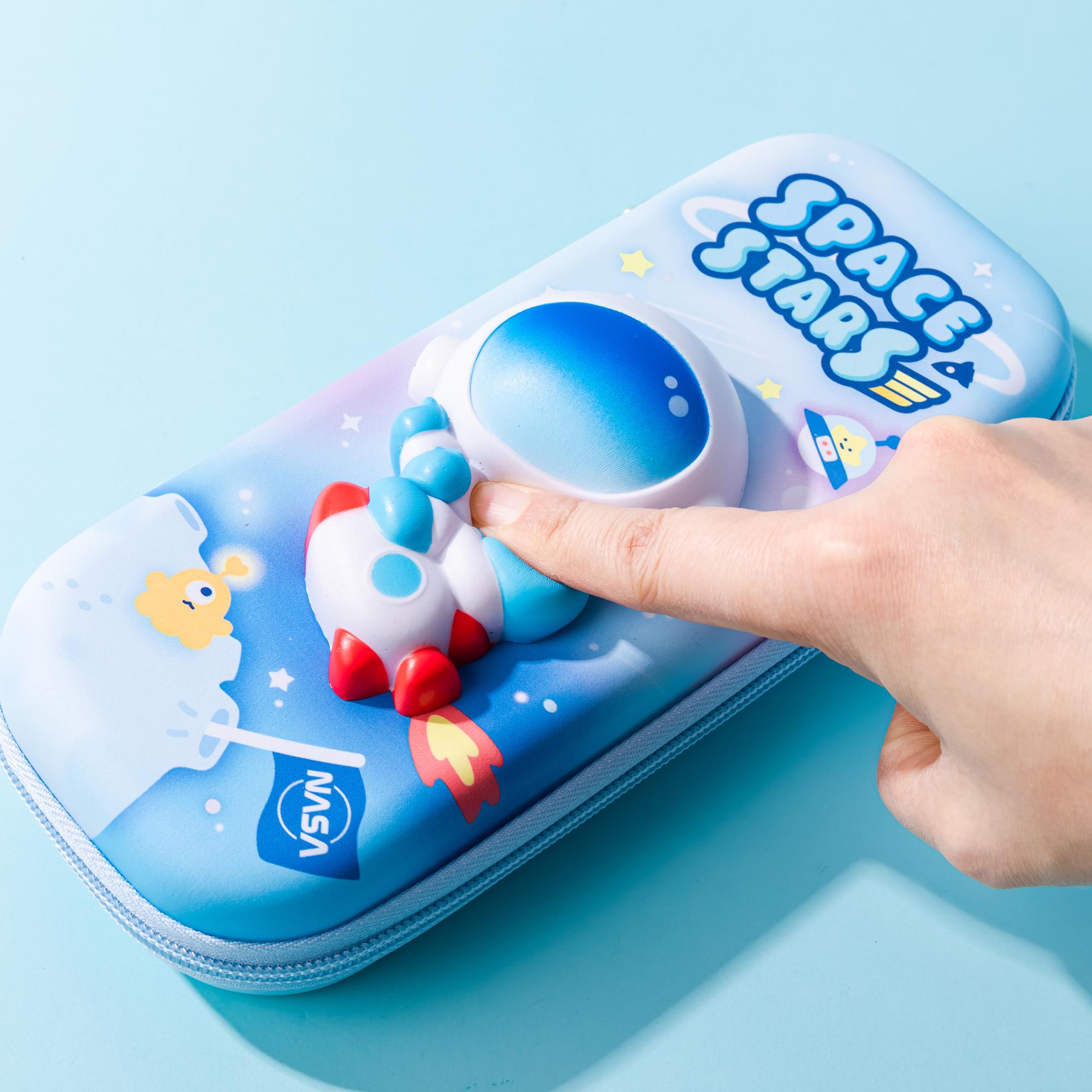 Astuccio Squishy portapenne Astronauta