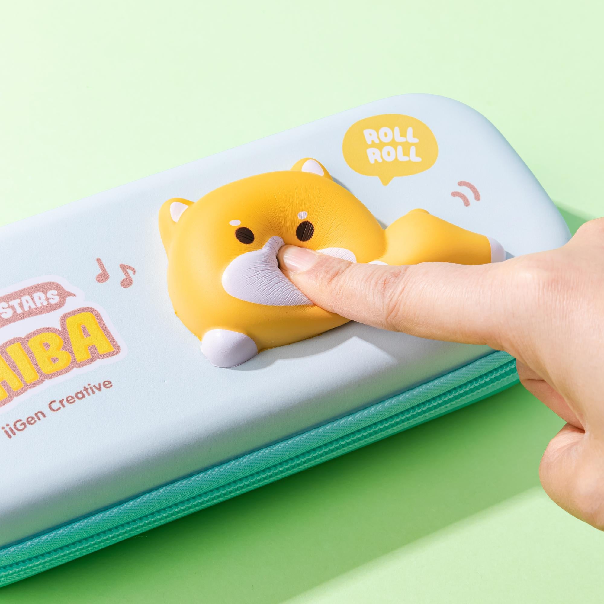 Astuccio Squishy portapenne Cane