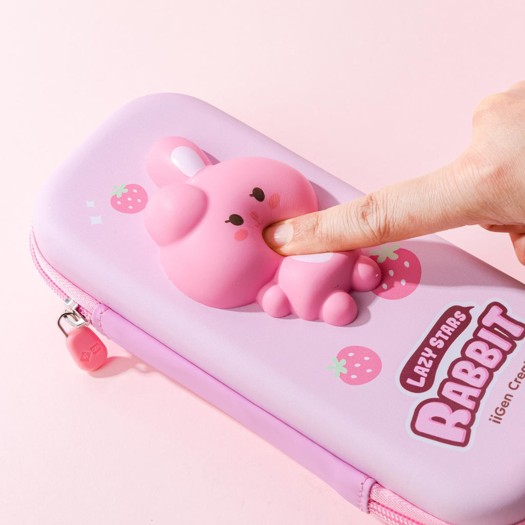 Astuccio Squishy portapenne Coniglio