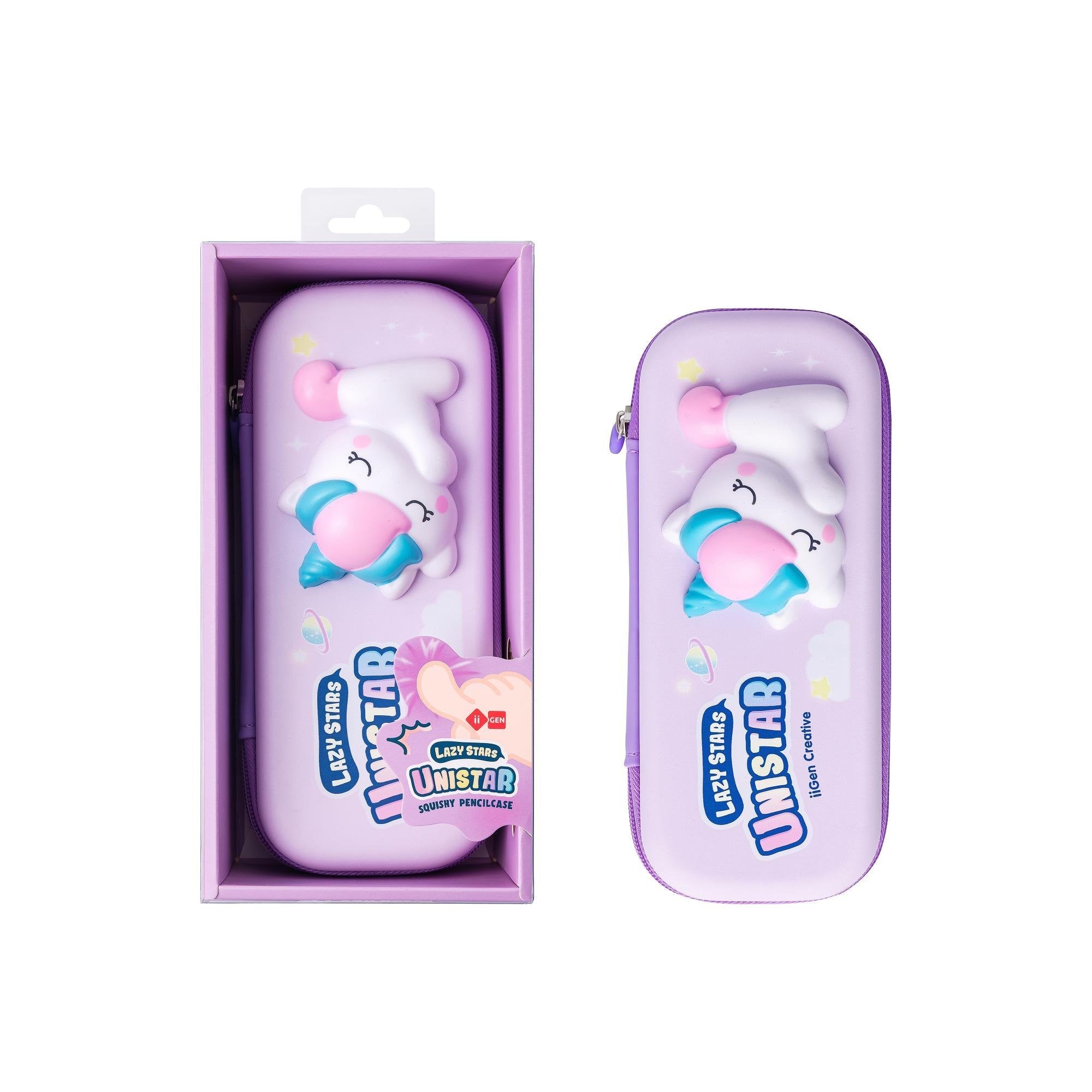 Astuccio Squishy portapenne Unicorno