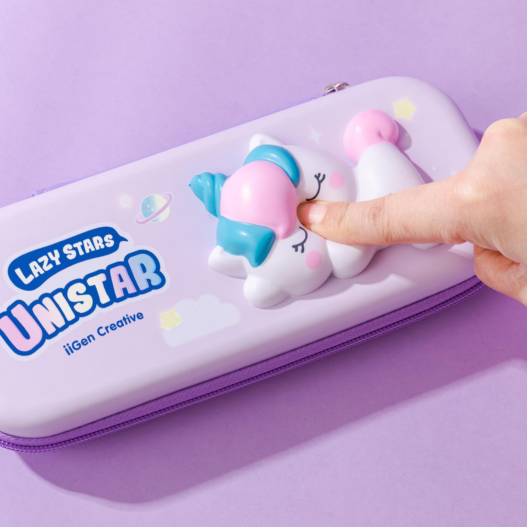 Astuccio Squishy portapenne Unicorno