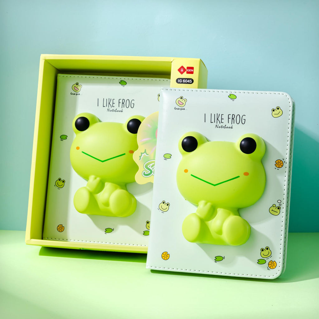 Squishy Notebook 128fogli Rana