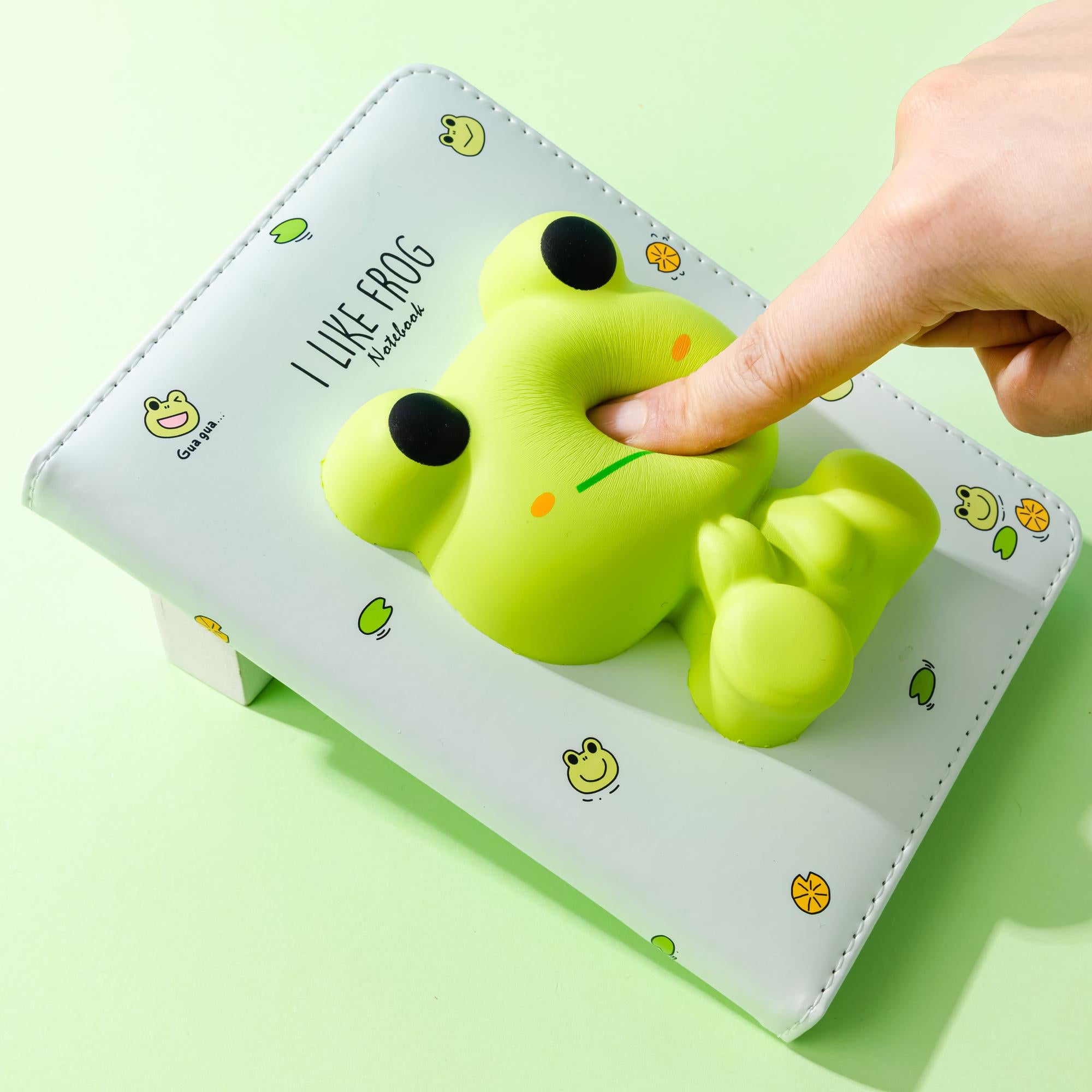 Squishy Notebook 128fogli Rana