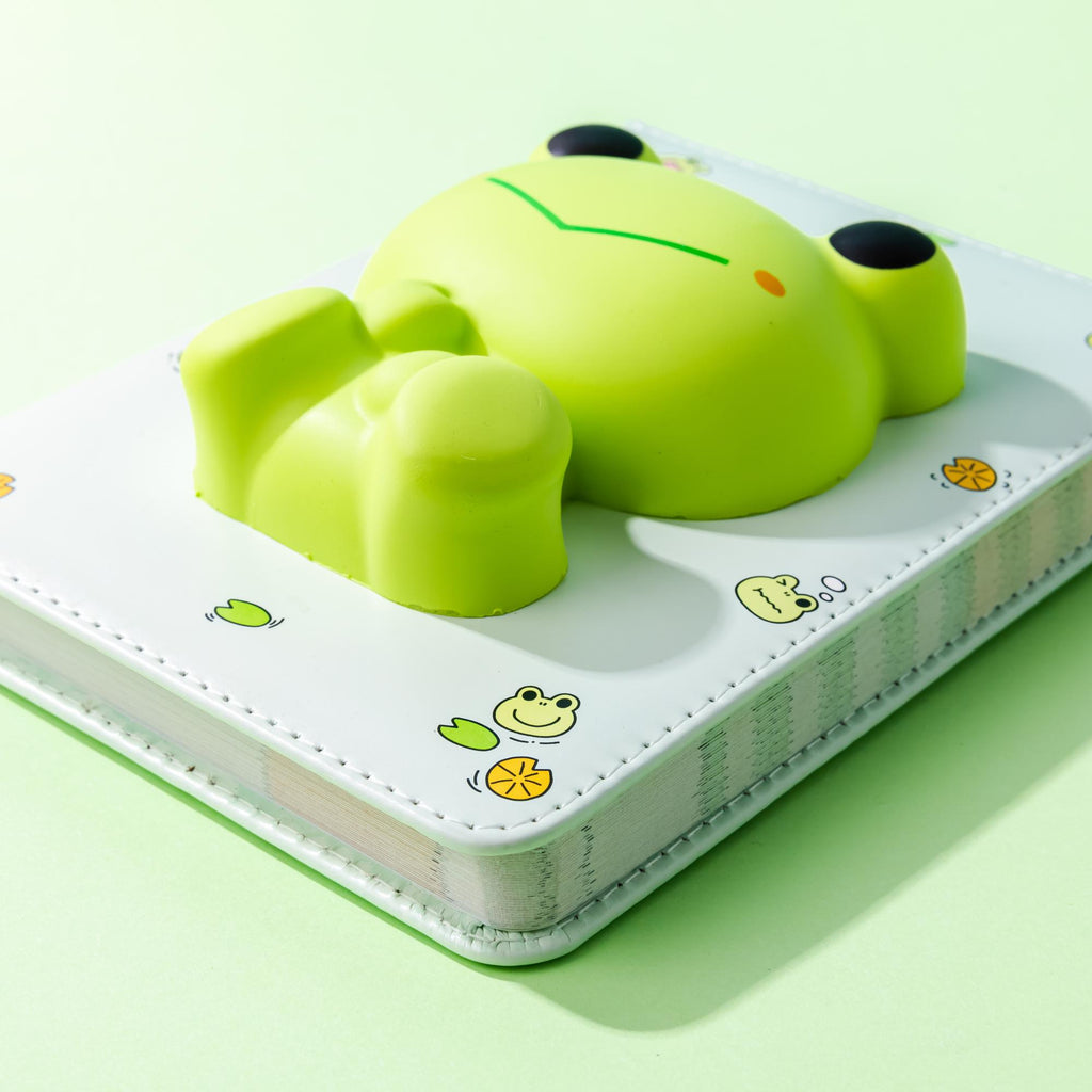 Squishy Notebook 128fogli Rana