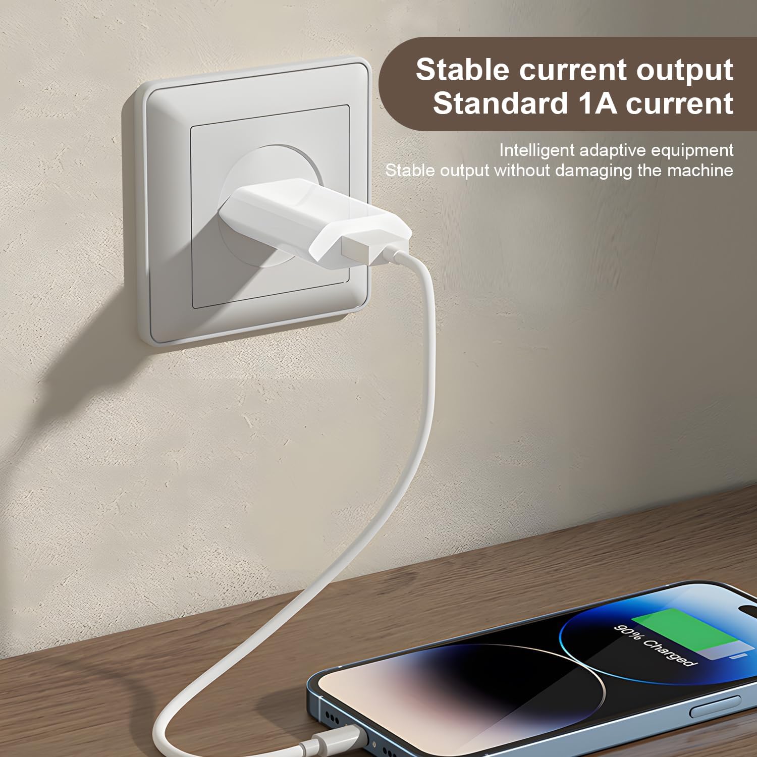 Caricatore USB muro 1 porta 5V/1A universale