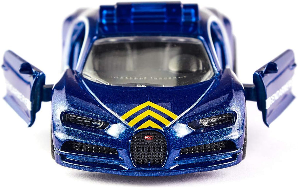 Auto della polizia Bugatti Chiron Siku 1541
