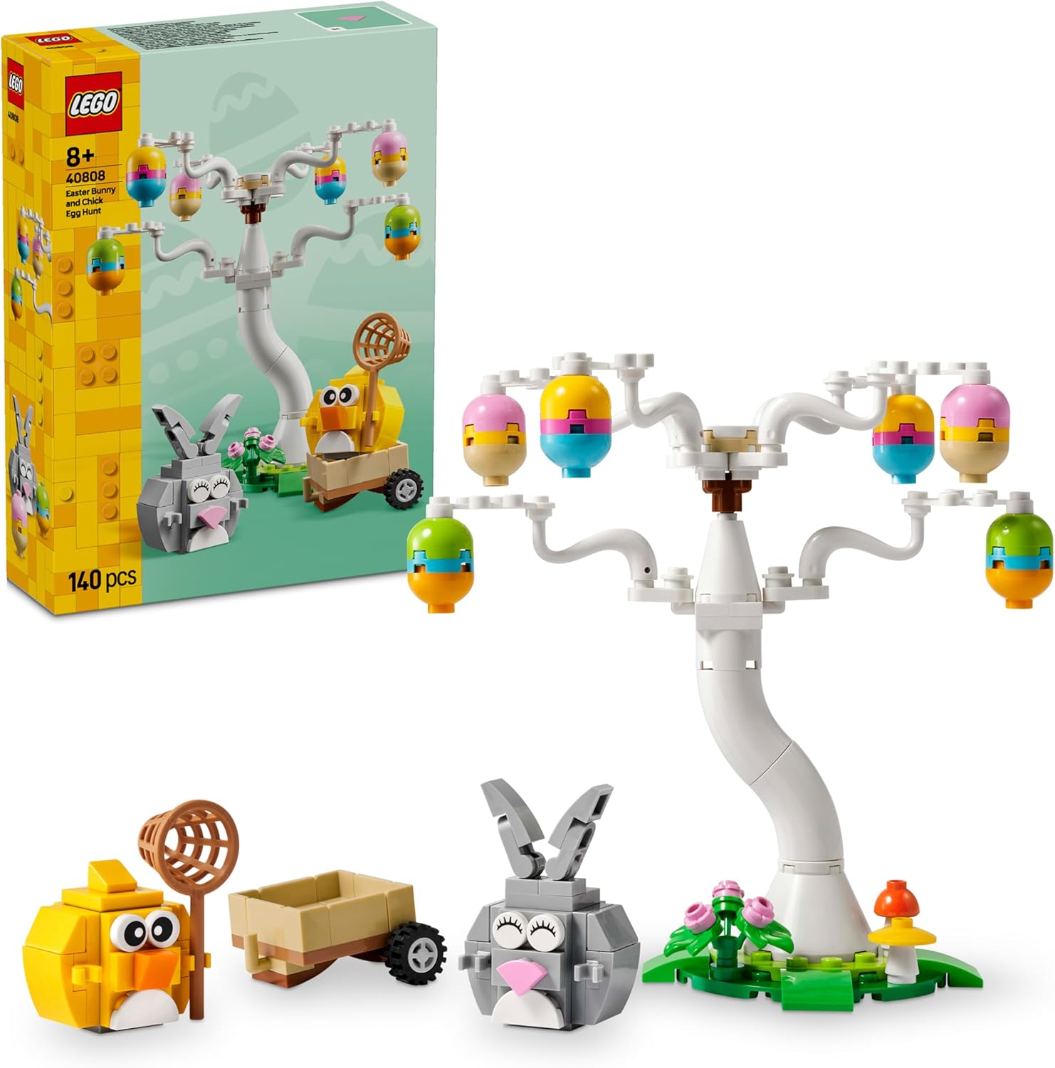 Lego 40808 Coniglietto Pasquale e Caccia alle Uova
