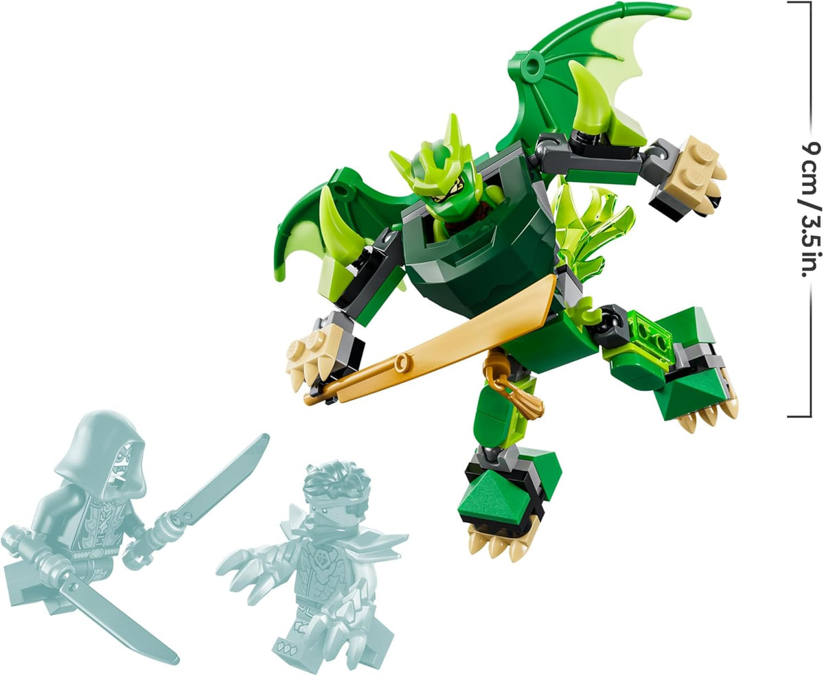 Lego Ninjago 71862 Battle Pack Mech Drago di Lloyd