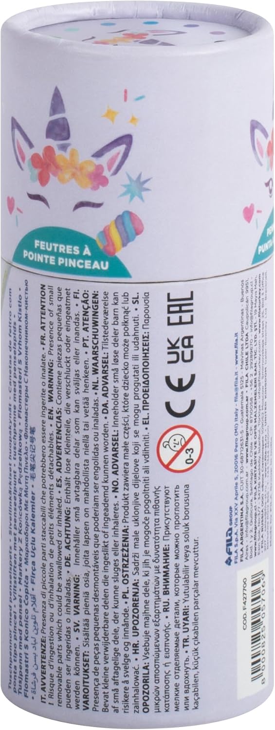 Turbo Soft Brush 12pz Candy collection Giotto