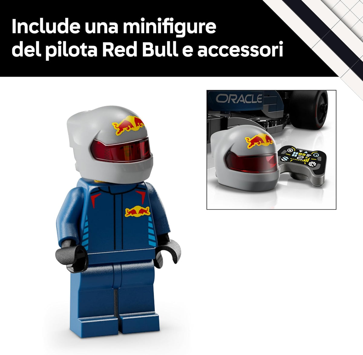 Lego Speed Champions 77243 Auto da corsa F1 Oracle Red Bull Racing RB20