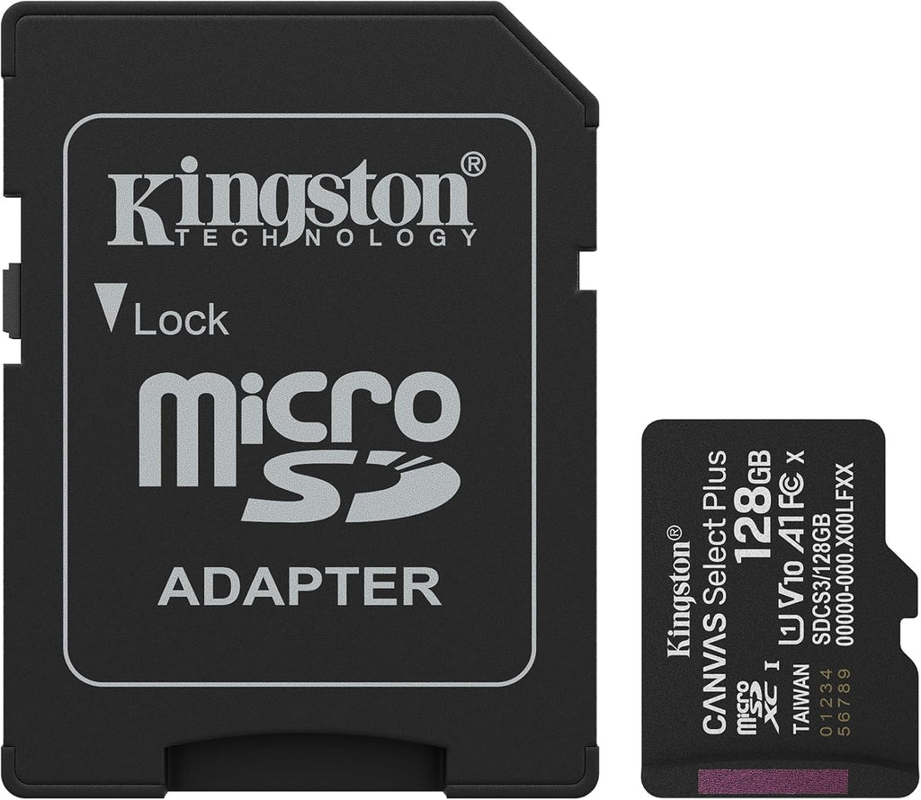 Scheda di memoria microSD 128GB Kingston
