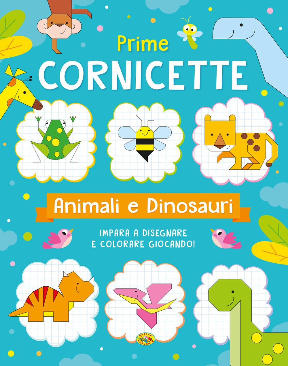 Cornicette animali e dinosauri. Ediz. a colori - Gianni Caputo