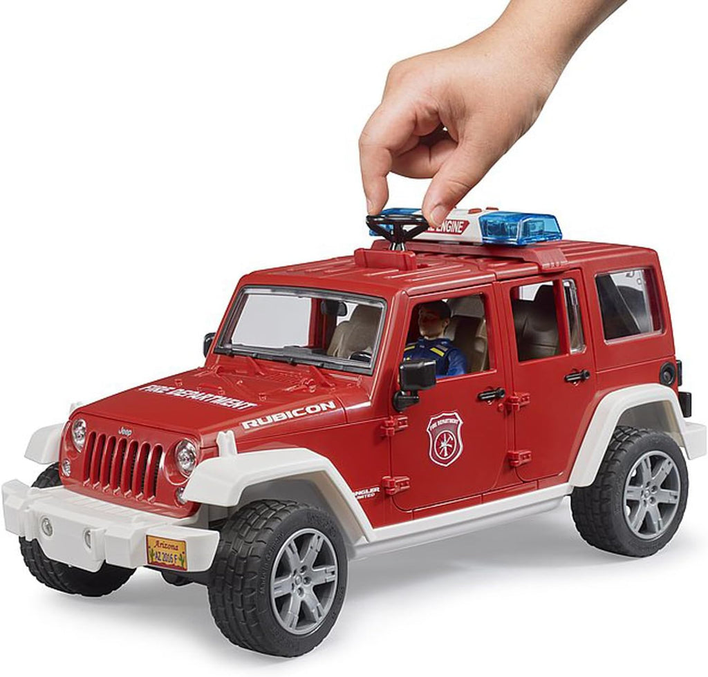 Macchina Jeep dei pompieri Emergenza 02528 Bruder