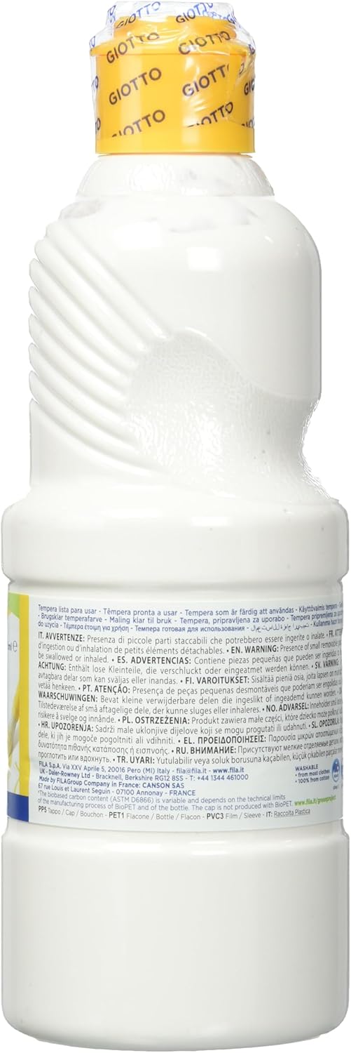 Tempera 250ml Bianco Paint Giotto