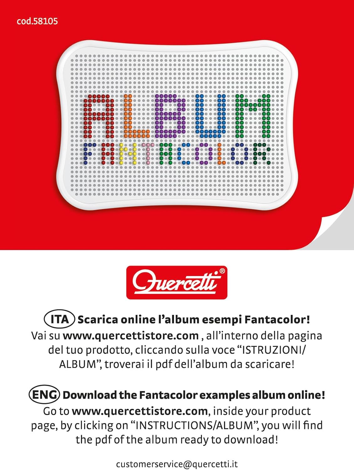 Fantacolor Laboratorio chiodini Quercetti