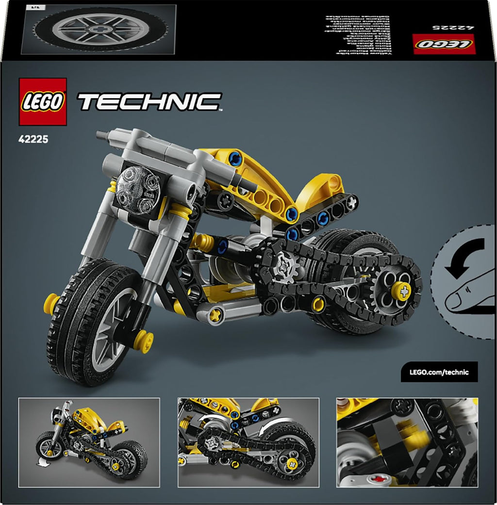Lego Technic 42225 Moto Gialla