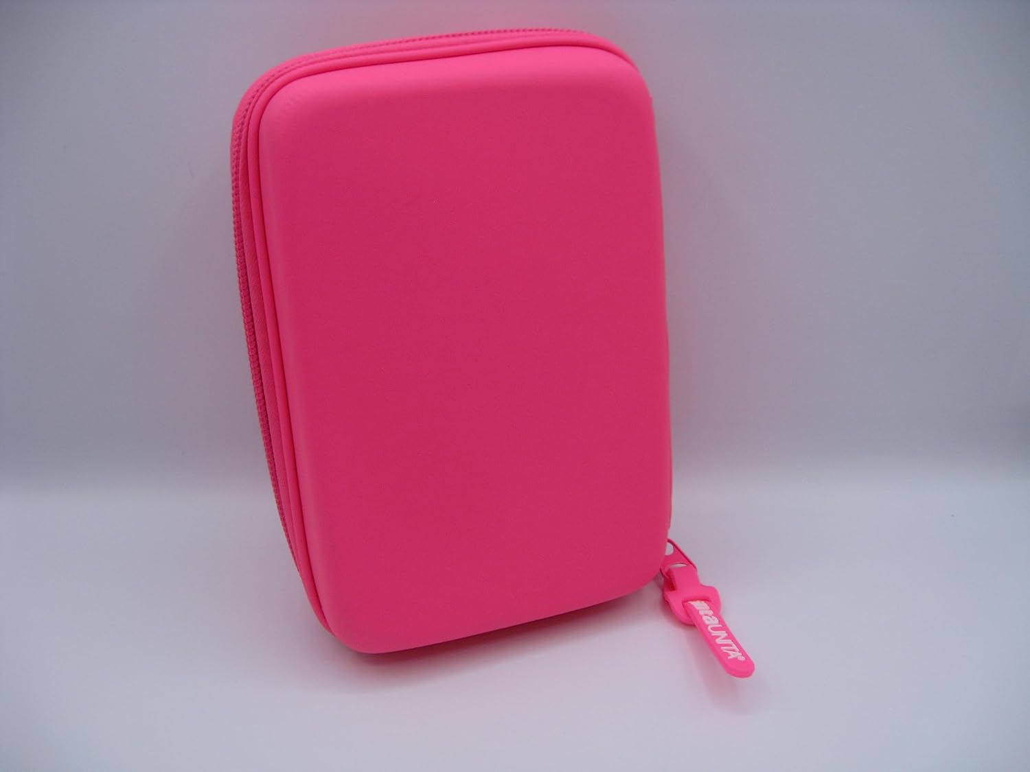 Astuccio ONE TIME Completo a 3 scomparti 1 zip Fucsia Tinta Unita