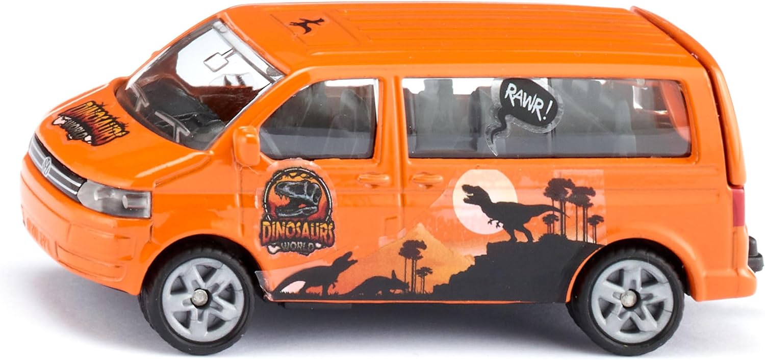 Modellino VW T5 Multivan con adesivi Dino Siku 1070