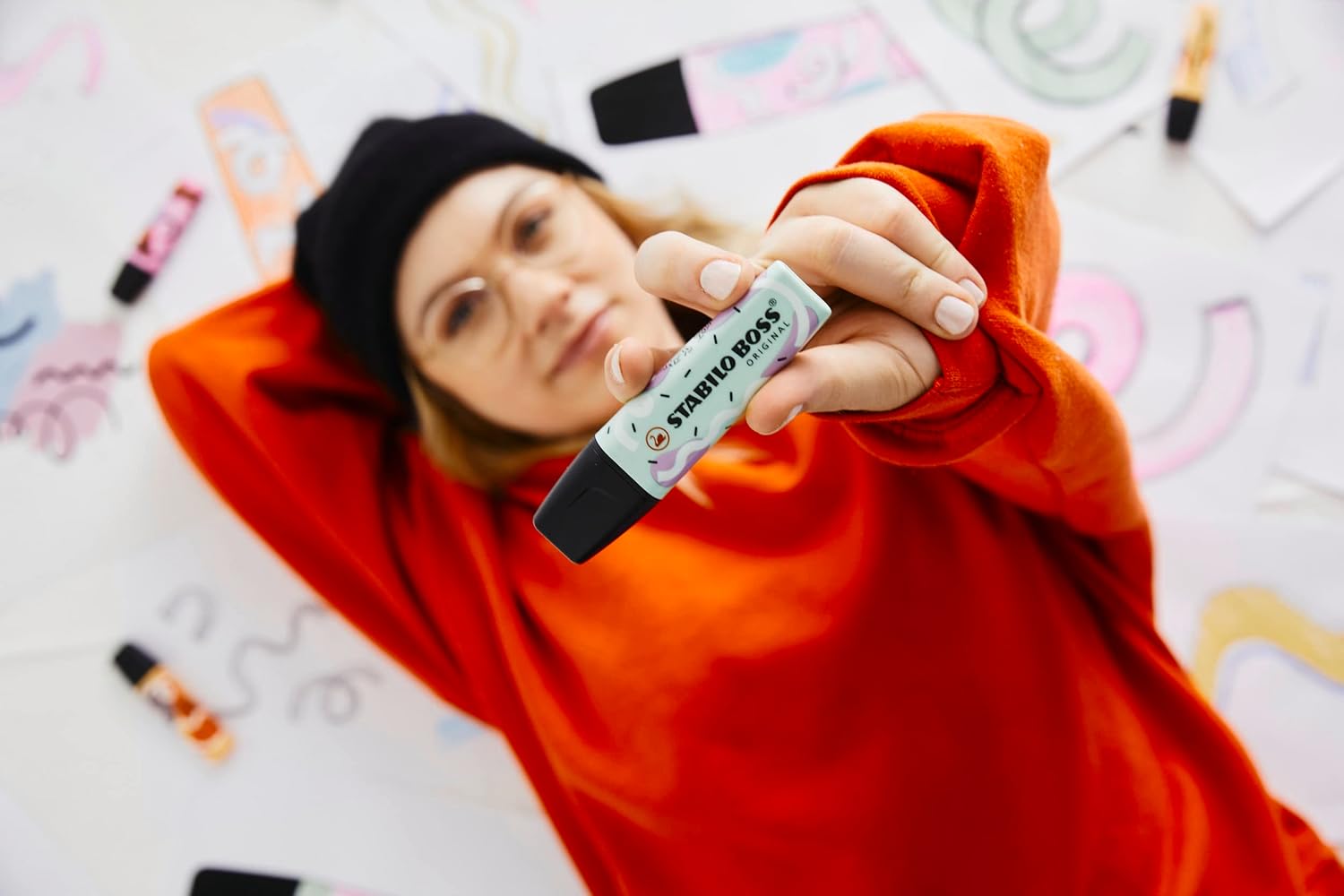 Set evidenziatori Carneval edition 4pz Stabilo Boss